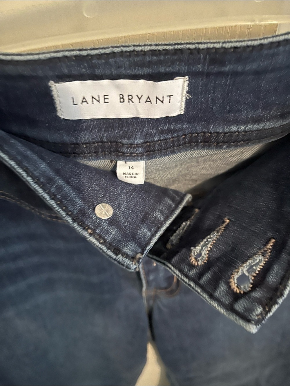 Lane Bryant Dark Blue Relaxed Men's Jeans